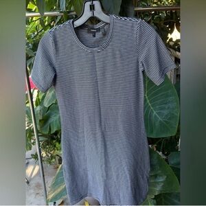 Theory striped t shirt dress